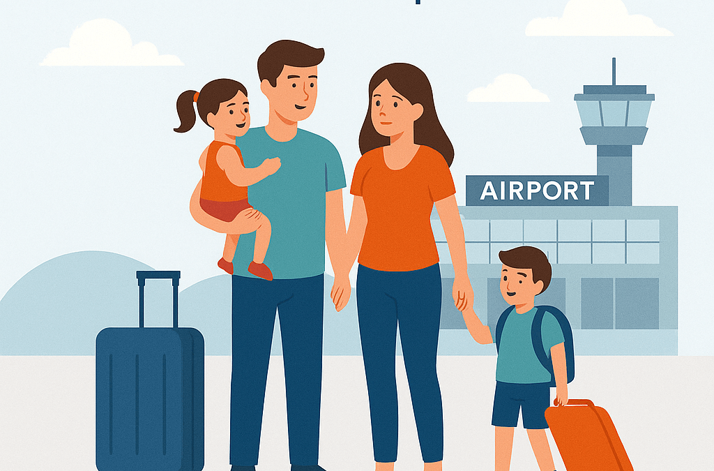 The Best Airport Transportation Options for Families Visiting